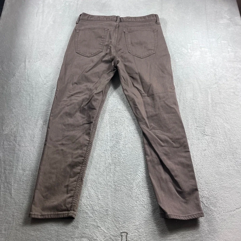 Banana Republic Travel Jean Athletic Fit Mens 32x30 Brown Taupe Pants 5-Pocket